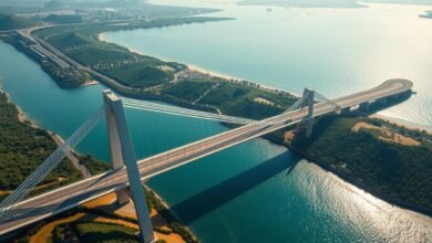 Jembatan Terpanjang di Asia Resmi Dibuka Hari Ini